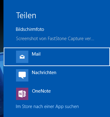 Windows 10 Tipps Teilen und Share-Funktion