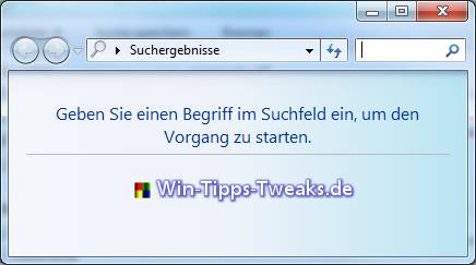 Die Windows 7 Suche